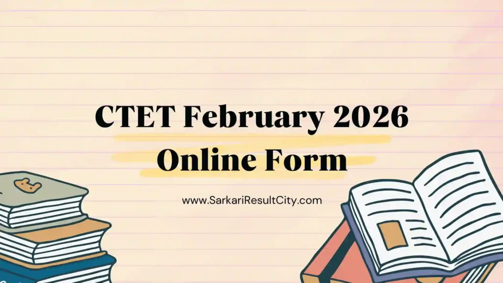 CTET February 2026 Online Form